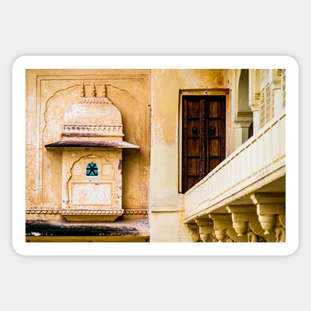 Palace in Rajasthan, India Sticker by Lieyim